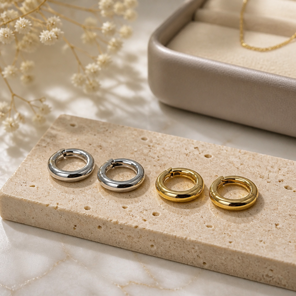 Huggie Hoop Earrings