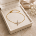 Dainty Thin Flower Bracelet
