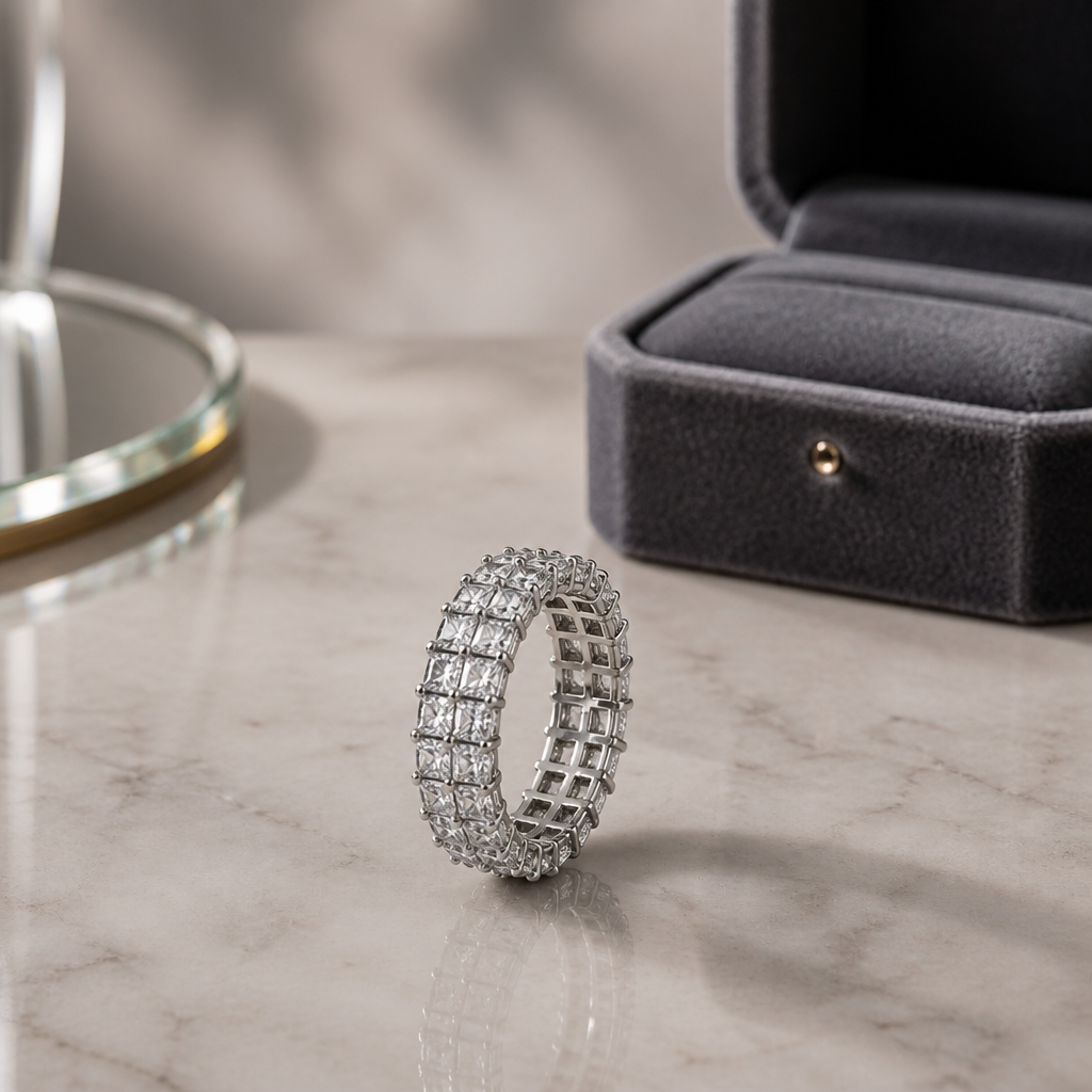 Double Row Eternity Ring