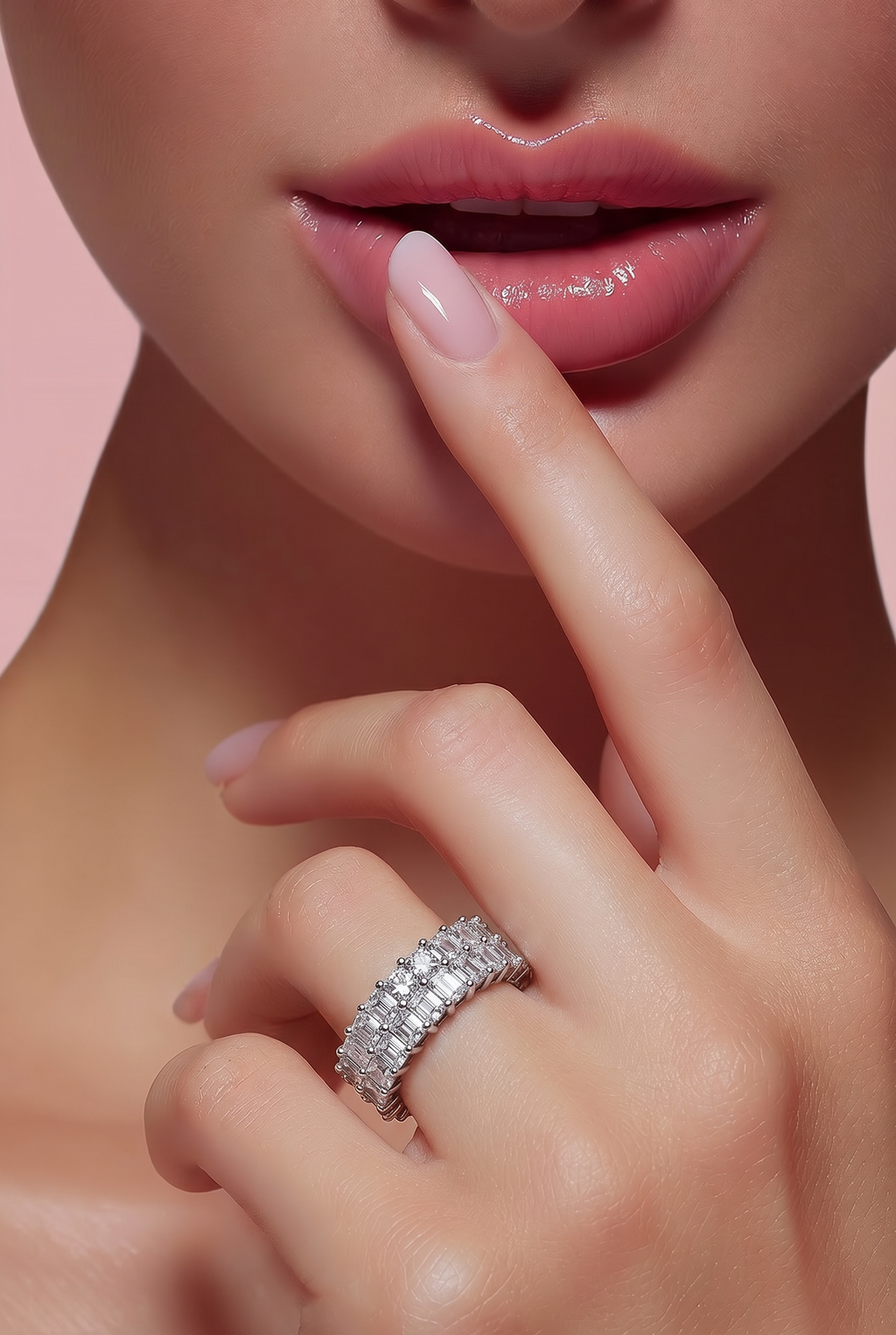 Double Row Eternity Ring