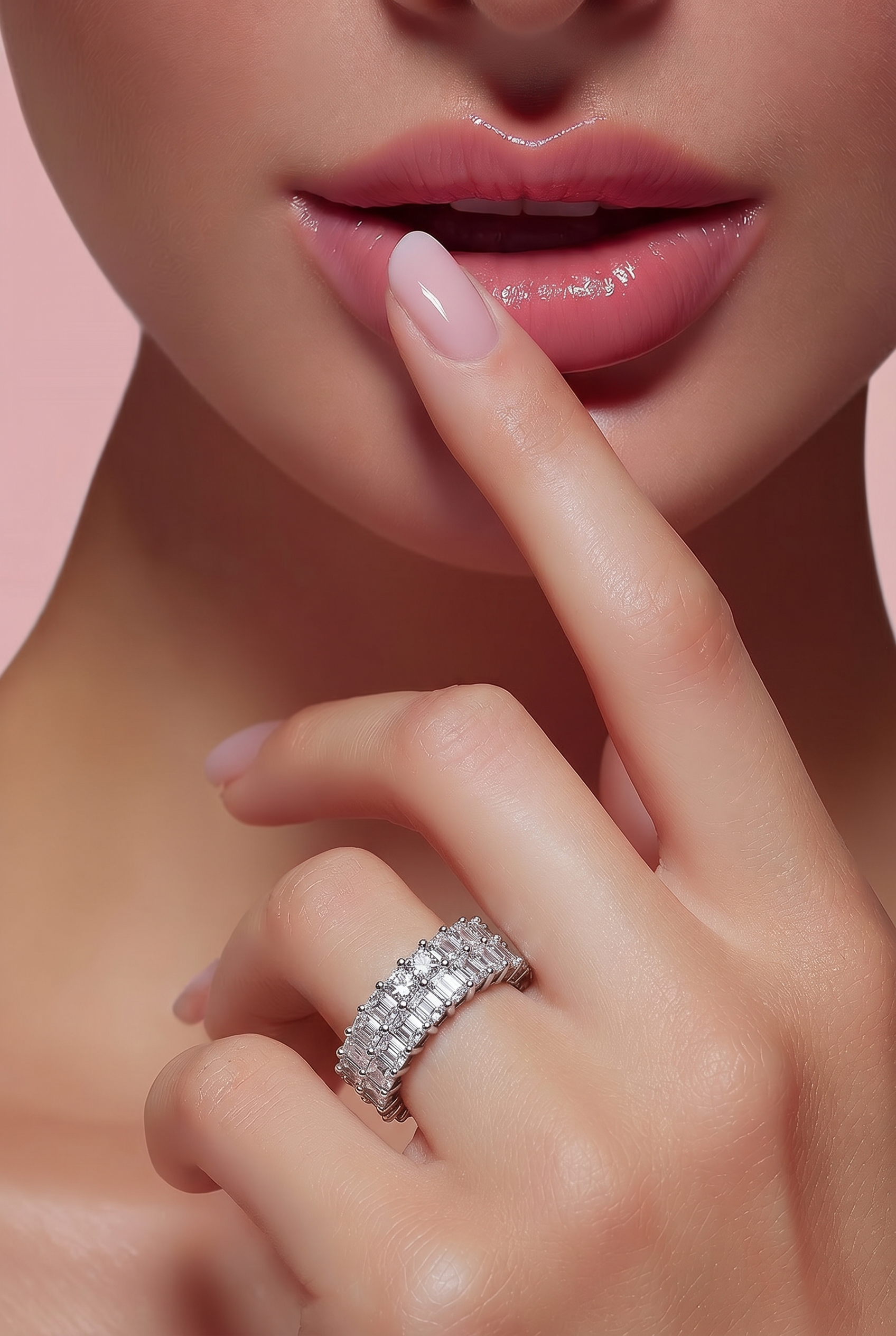 Double Row Eternity Ring