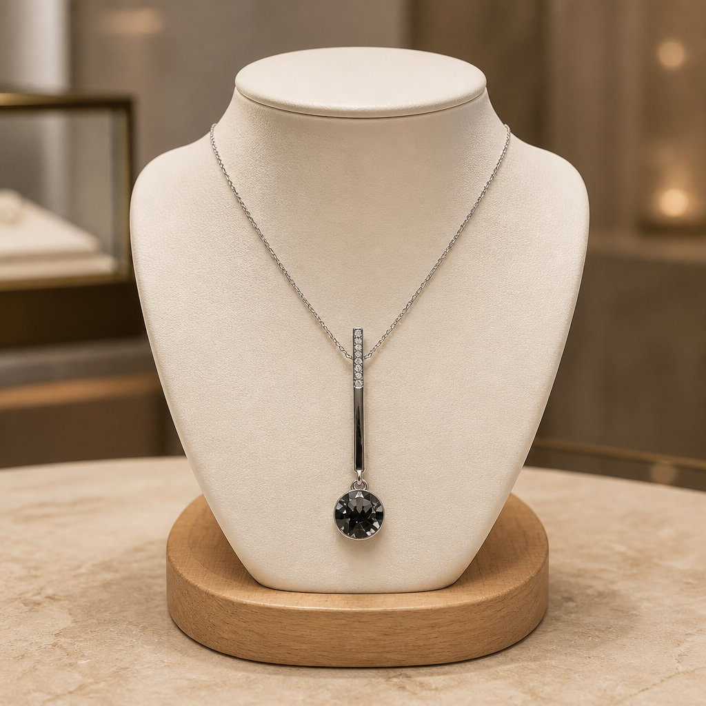 Vertical Drop Bar Necklace