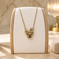 Gold Rhinestone Necklace